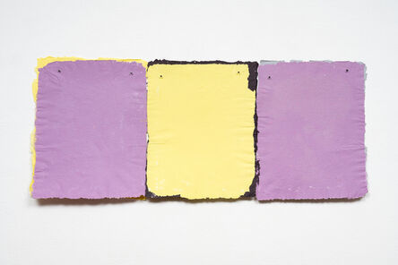 Joel Fisher, ‘Flanked Yellow’, 1975
