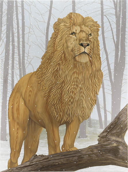 Sean Landers, ‘Lion in Winter’, 2019