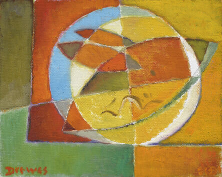 Werner Drewes, ‘Study for 'Autumn Sun'’, 1984