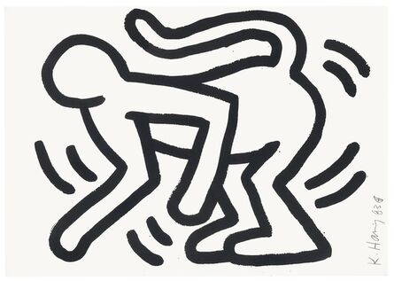 Keith Haring, ‘Monkey Man’, 1983
