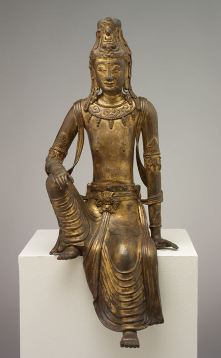 ‘Seated Bodhisattva Avalokitesvara (Guanyin)’, 12th -15th century