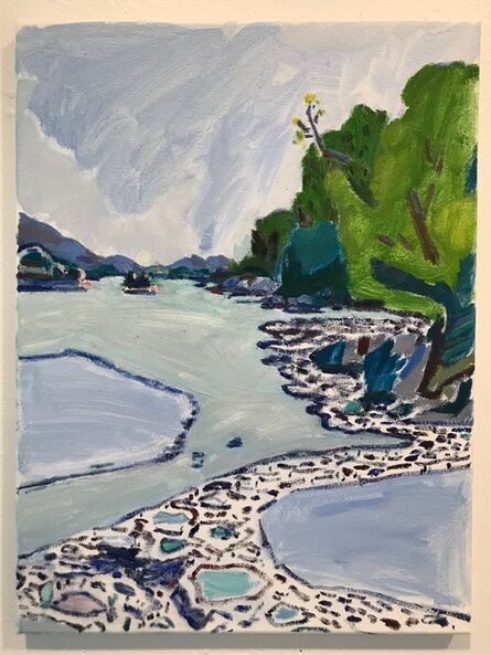 Lisa Sanditz, ‘Landscape Color Study Blue Bays’, 2021