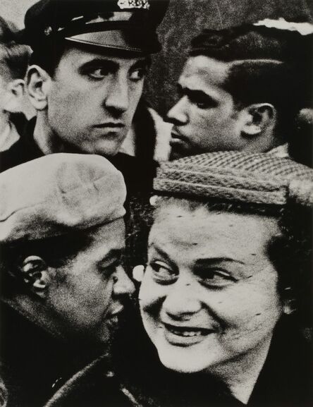 William Klein, ‘Four Heads’, 1955
