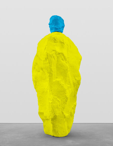Ugo Rondinone, ‘blue yellow monk’, 2020