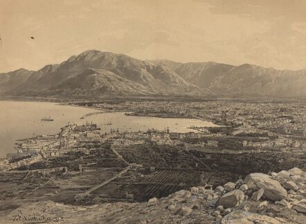 Themistocles von Eckenbrecher, ‘The Harbor of Piraeus’, 1891