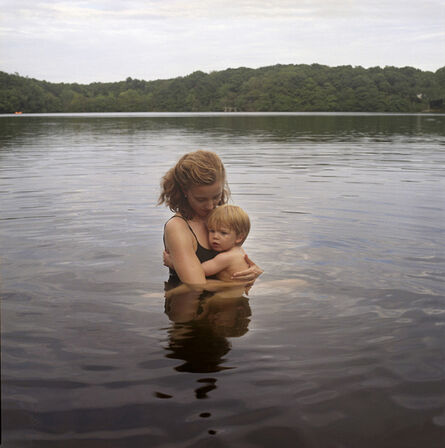 Jessica Todd Harper, ‘Self Portrait with Nicholas (lake)’, 2009