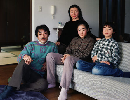 Thomas Struth, ‘The Okutsu Family in Western Room, Yamaguchi 1996’, 1996