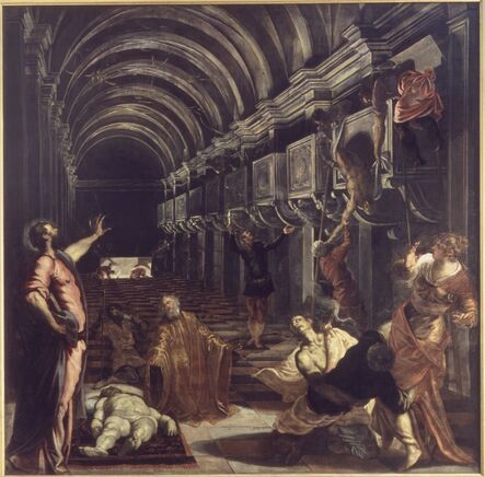 Jacopo Tintoretto, ‘Miracle of St. Mark: The Discovery of the Saint’s Body’, 1562-1566
