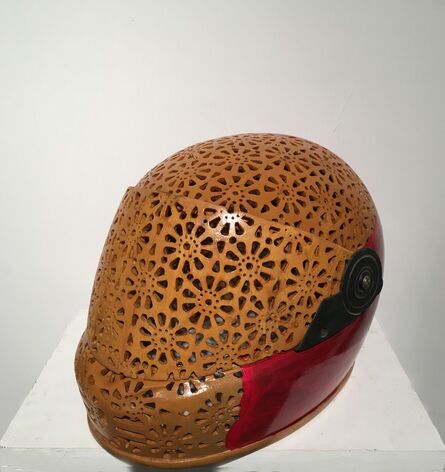 Debanjan Roy, ‘Helmet (Red)’, 2016
