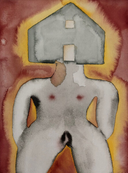 Francesco Clemente, ‘Water and Fire III’, 2018