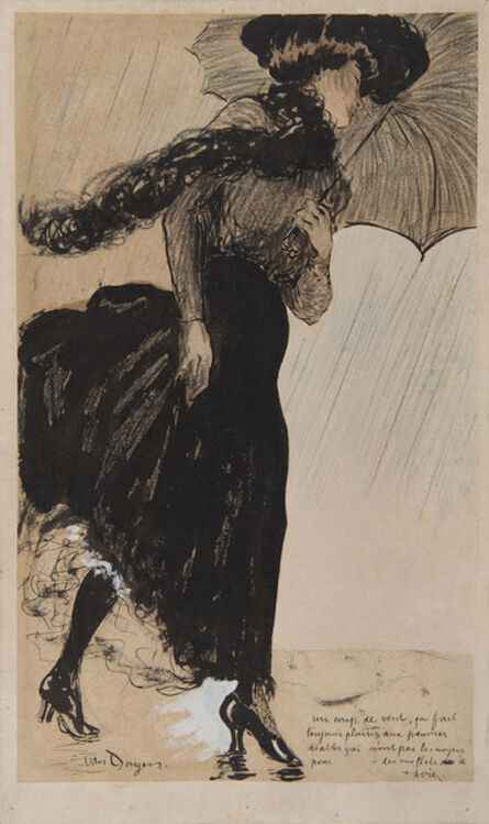 Kees van Dongen, ‘Un coup de vent’, 1901