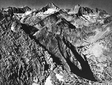 Ansel Adams, ‘Mount Brewer Group from Glen Pass’, 1939