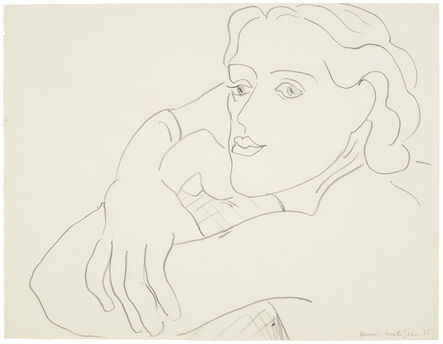 Henri Matisse, ‘Femme Accoudee (Lydia)’, 1935