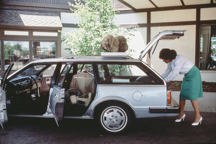 Mariette Pathy Allen, ‘Loading up to go home at the end of ‘Southern Comfort,’ a transgender conference in Atlanta’, ca. 1980s