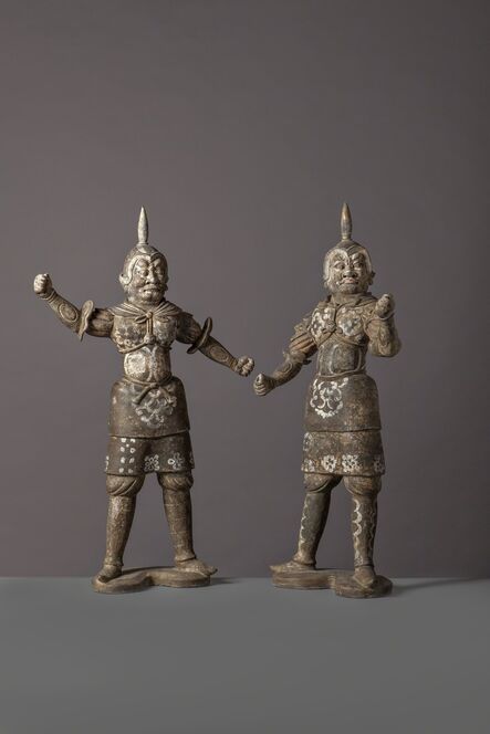 Unknown Chinese, ‘Warriors’, China, Early Tang Dynasty (618, 907), Late 7th Century