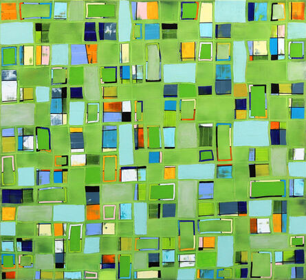 Petra Rös-Nickel, ‘Pattern Green’, 2020
