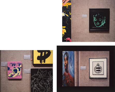 Louise Lawler, ‘Untitled (Marilyn); Untitled (three Warhols); and Untitled (Mao/Lichtenstein)’, 1990-91
