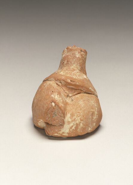 ‘Fragmentary Neolithic seated female figurine’,  6th -5th millennium B.C.