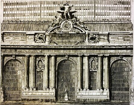 Richard Haas, ‘Grand Central/ Grand Central Terminal’, 1972