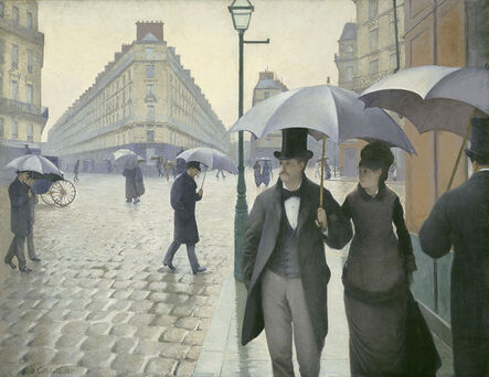 Gustave Caillebotte, ‘Paris Street; Rainy Day’, 1877