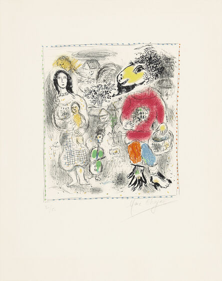Marc Chagall, ‘Petits paysans II’, 1968