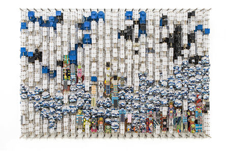 Jacob Hashimoto, ‘On the Material Aspect of Dislocation, Magic and Possibility itself’, 2019