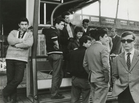 Enrico Cattaneo, ‘Giovani d'oggi, Milano (Youth of Today, Milan)’, 1961