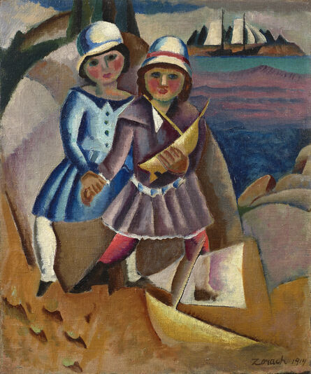 William Zorach, ‘Fishermen's Children’, 1919