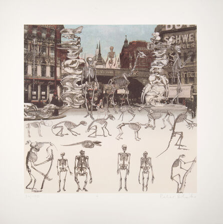 Peter Blake, ‘Ludgate Circus - Day Of The Skeletons’, 2012