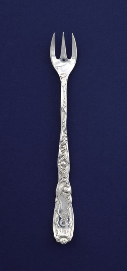 Tiffany & Company, ‘Chrysanthemum oyster fork’, 1880-1891