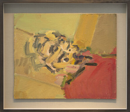 Frank Auerbach, ‘Reclining Head of Julia II’, 2011