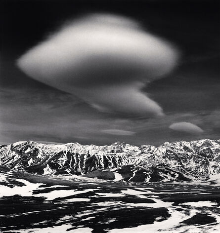 Michael Kenna, ‘Curious Cloud, Campo Imperatore, Abruzzo, Italy’, 2016