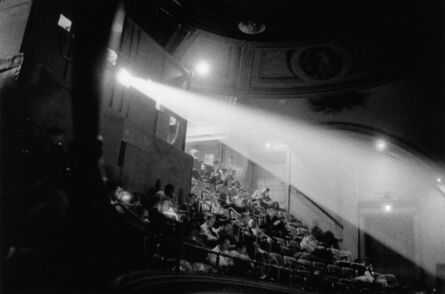 Diane Arbus, ‘42nd Street movie theater audience, N.Y.C.’, 1958 / printed by Neil Selkirk