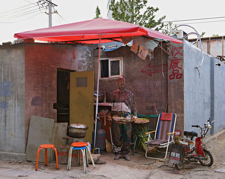 Liu Bolin, ‘Eating House’, 2011