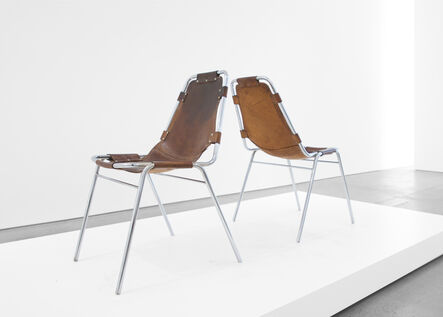 Charlotte Perriand, ‘'Les Arcs' Chairs’, ca. 1970