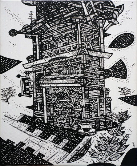 Shu-Kai Lin, ‘Balcony City Civilization-The legendary series No.4’, 2016