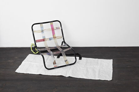 Aude Pariset, ‘'Hosted As Seen On Screen / Relags Travel Chair'’, 2012