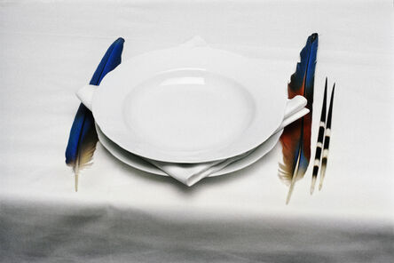 Lothar Baumgarten, ‘The origin of table manners’, 1971