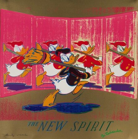 Andy Warhol, ‘Ads-The New Spirit (Donald Duck)’, 1985