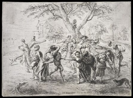 Peter Paul Rubens, ‘[Dance of the Italian peasants]’, 1640