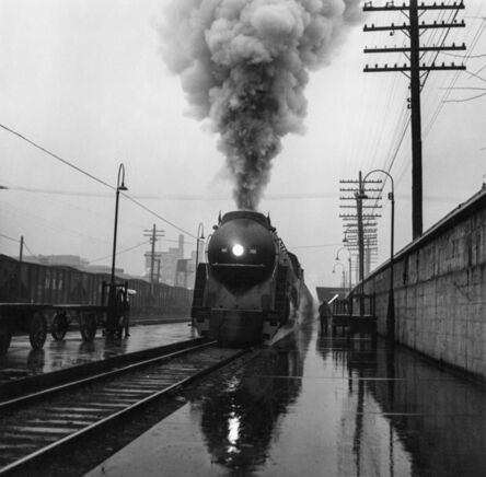 O. Winston Link, ‘The Cavalier Leaves Williamson, West Virginia on a Rainy Day’, 1959 / 1999
