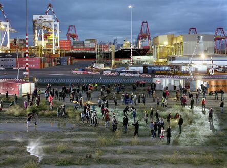 Simon Terrill, ‘Crowd Theory: Port of Melbourne’, 2013