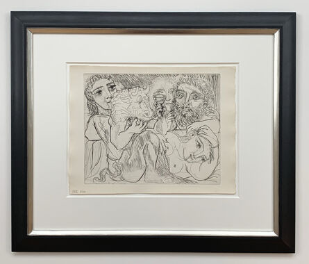 Pablo Picasso, ‘Minotaure, Buveur et Femmes’, 18.6.1933