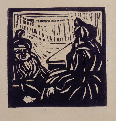 Ernst Ludwig Kirchner, ‘Zwei Orientalen (Two Orientals)’, 1906