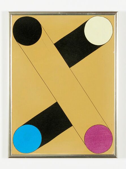 Kenneth Licht, ‘Geometric Painting’, 1960-1979