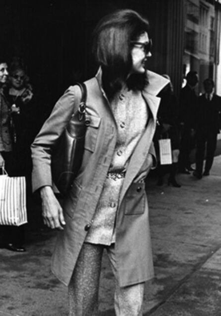 Ron Galella, ‘Jackie Kennedy Onassis leaving Bonwit Teller's, New York’, 1970