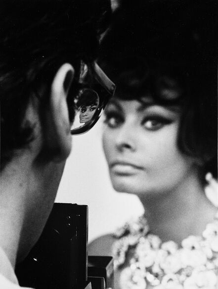 Tazio Secchiaroli, ‘Richard Avedon e Sophia Loren, Shooting, Roma’, 1966