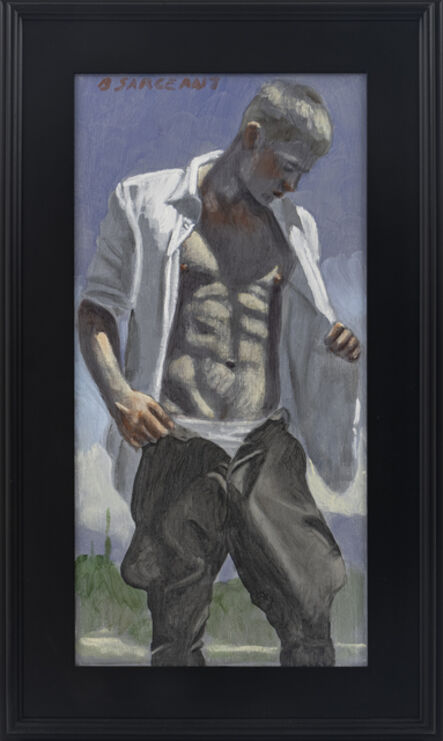 Mark Beard, ‘[Bruce Sargeant (1898-1938)] Man With Open Shirt’, n.d.