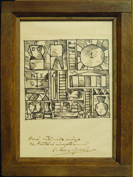 Joaquín Torres-García, ‘Composición constructiva / Constructivist Composition’, 1934