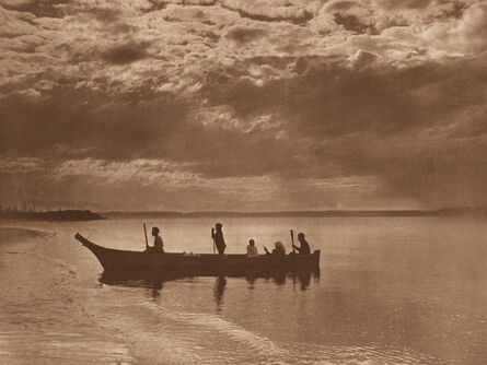 Edward S. Curtis, ‘Sunset on Puget Sound’, 1898